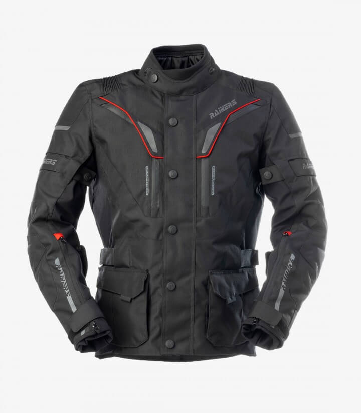 Adventure-Jacke Rainers DAKAR XTREM Schwarz