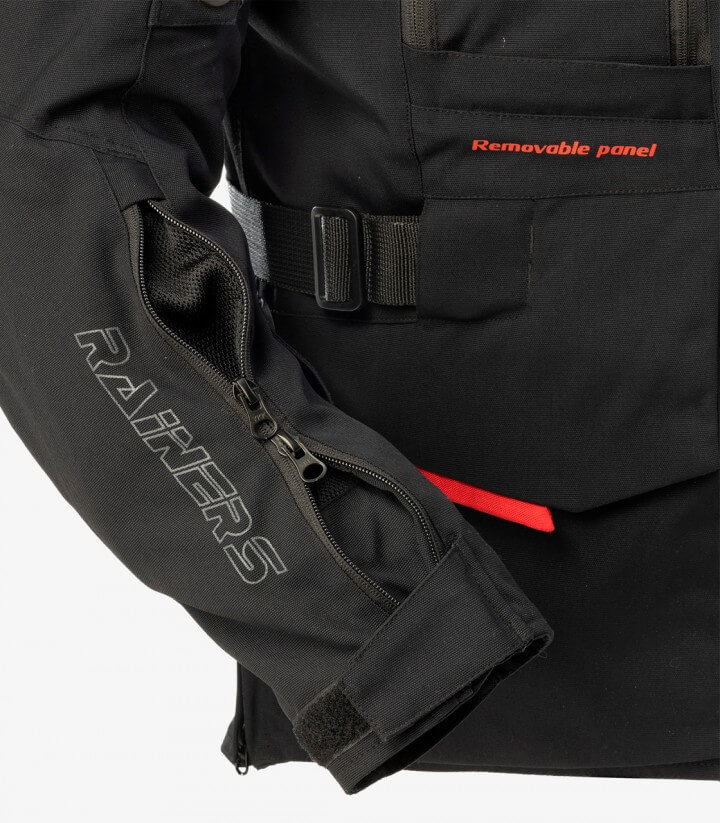 Adventure-Jacke Rainers DESERT Schwarz