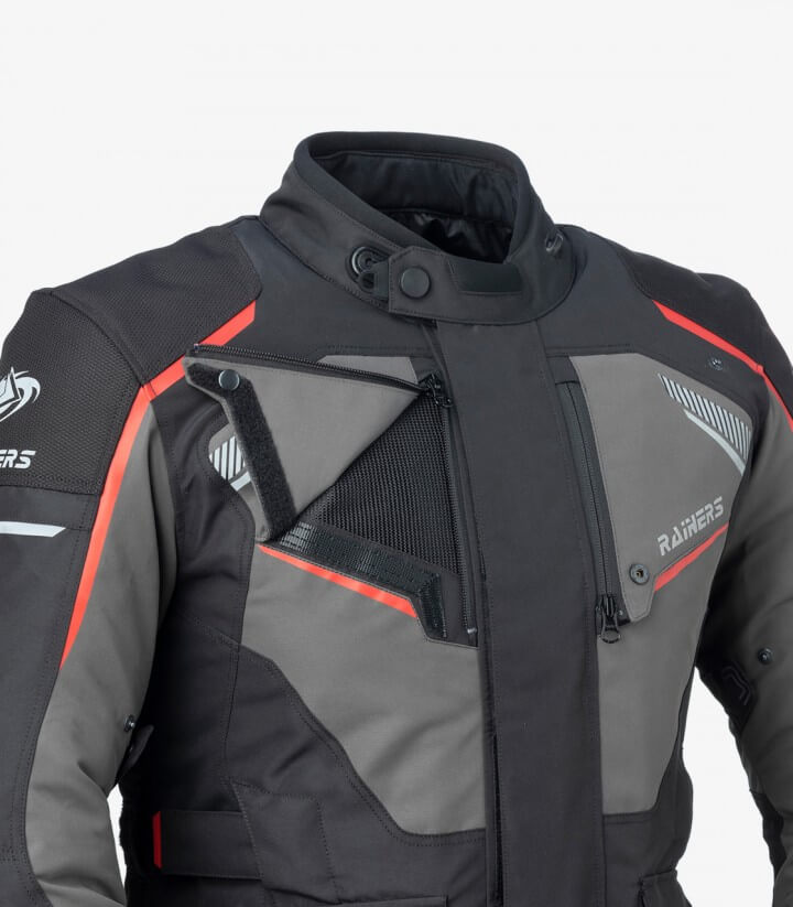 Winterjacke Rainers VANCOUVER Schwarz / Rot
