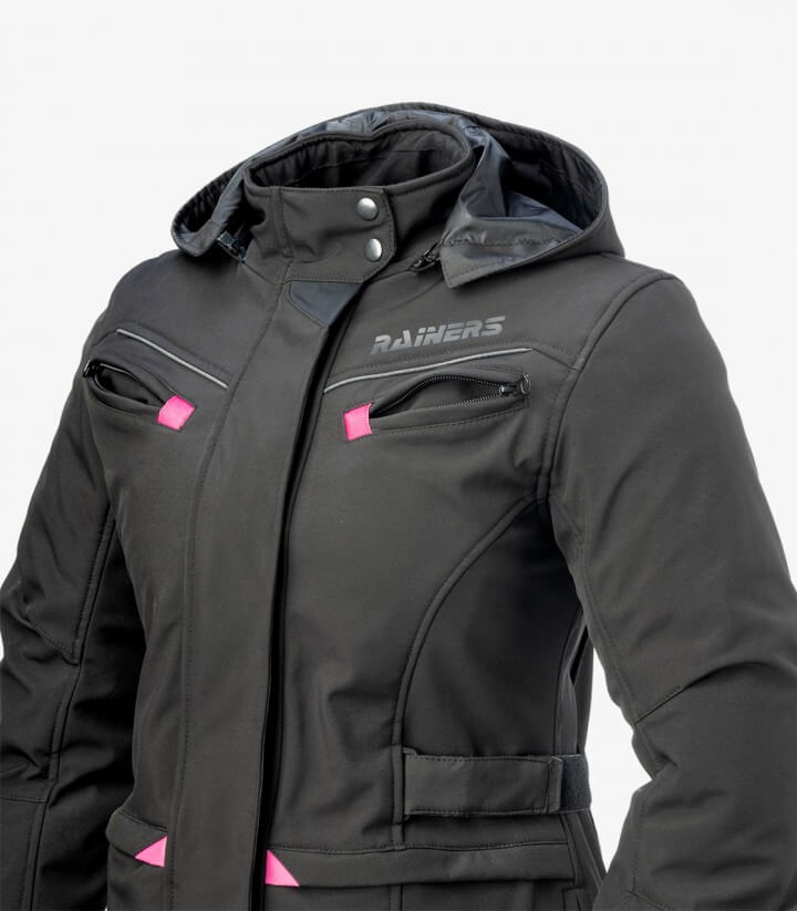 Damenjacke Rainers ILENIA Schwarz / Rosa