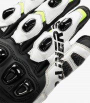 Guantes Rainers VRC4 PRO-F Blanco / Fluor Racing VRC4PROF