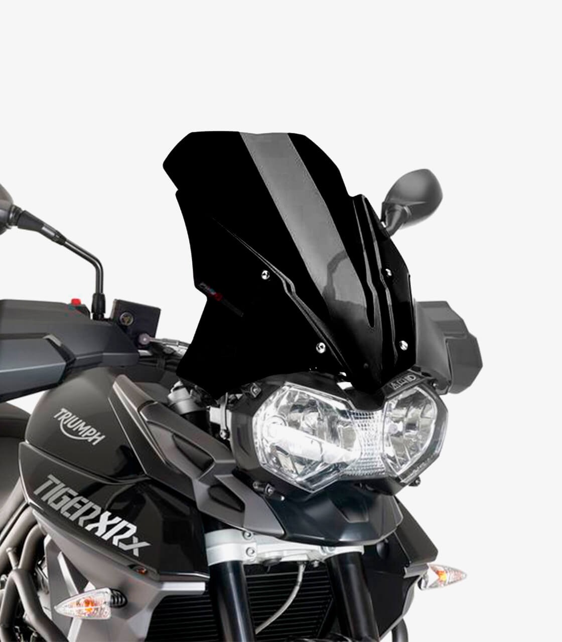 Puig 4108H Kuppel Racing Windschutz Für Triumph Daytona 675 (2006-2008) – Transparent/rauchgrau