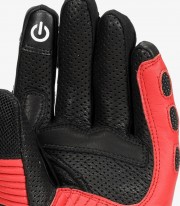 Guantes Rainers DINAMIKO-R Negro / Rojo Touring DINAMIKOR