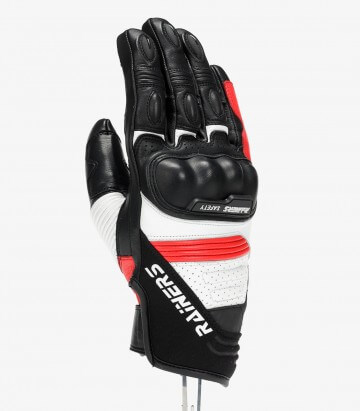 Rainers Touring-Handschuhe SANDRO-R Schwarz / Rot