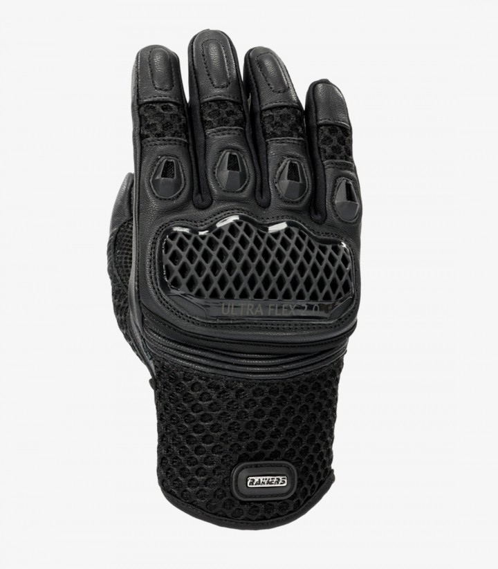 Guantes Rainers ULTRAFLEX Negro Touring ULTRAFLEXN