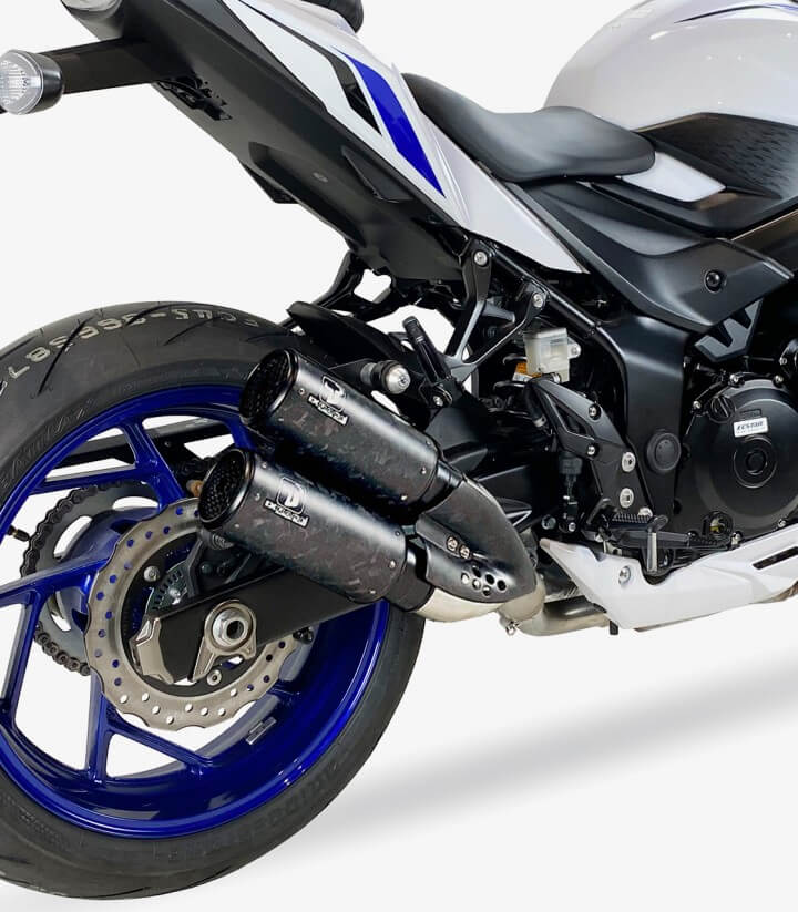 Auspuff DS8462C2 IXRACE DCX2 für Suzuki GSR 750 (11-16), GSX-S 750 (17-20)
