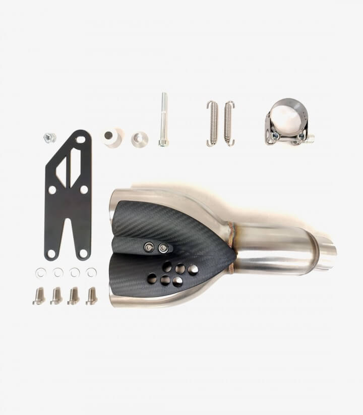 Auspuff DS8462C2 IXRACE DCX2 für Suzuki GSR 750 (11-16), GSX-S 750 (17-20)
