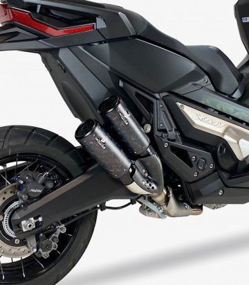 Auspuff DH6459C2 IXRACE DCX2 für Honda Forza 750 (21-24), X-ADV 750 (17-24)