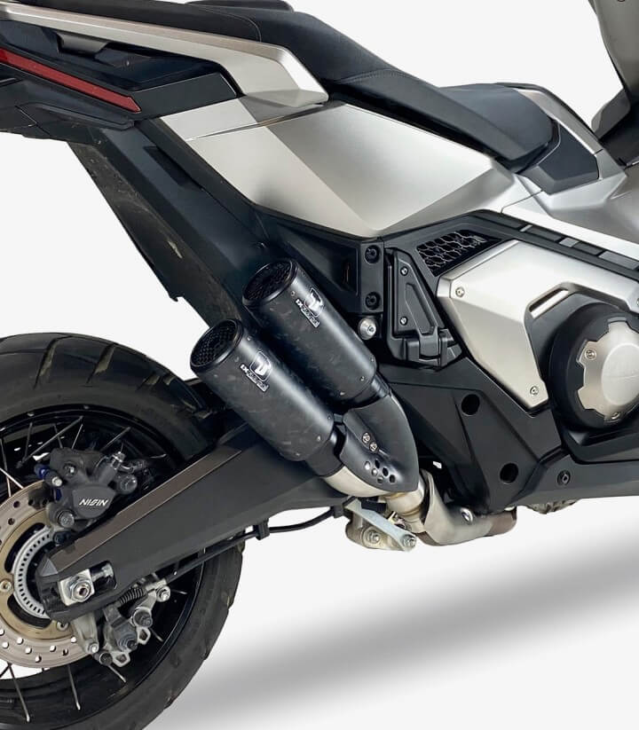 Auspuff DH6459C2 IXRACE DCX2 für Honda Forza 750 (21-24), X-ADV 750 (17-24)