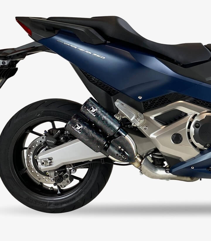 IXRACE DH6459C2 DCX2 Exhaust for X-ADV/FORZA 750 17-24
