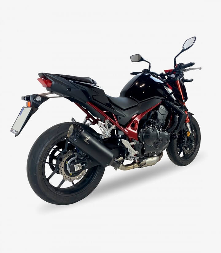 Auspuff BC6044SBC IXRACE DESERT Schwarz für Honda CB 750 Hornet (23-24)