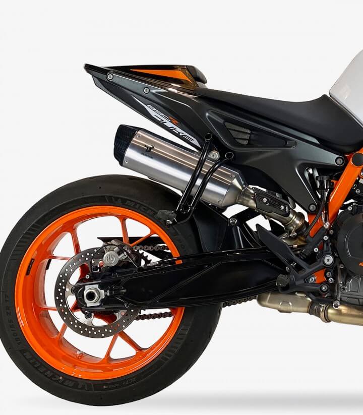 Auspuff BC3079SC IXRACE DESERT Edelstahl für KTM Duke 790 (18-20), 890/R/L (20-23)