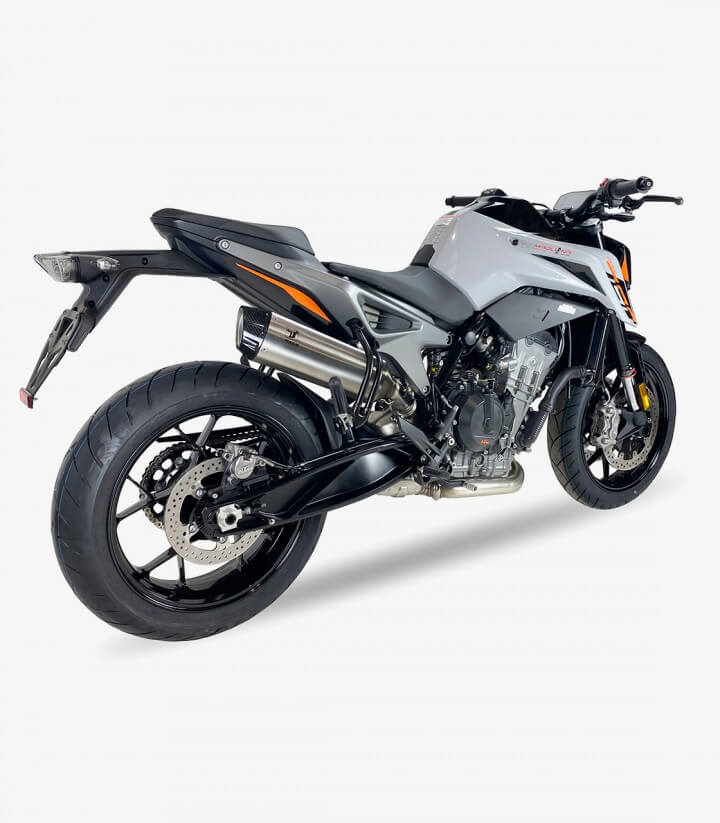 Auspuff BC3079SC IXRACE DESERT Edelstahl für KTM Duke 790 (18-20), 890/R/L (20-23)