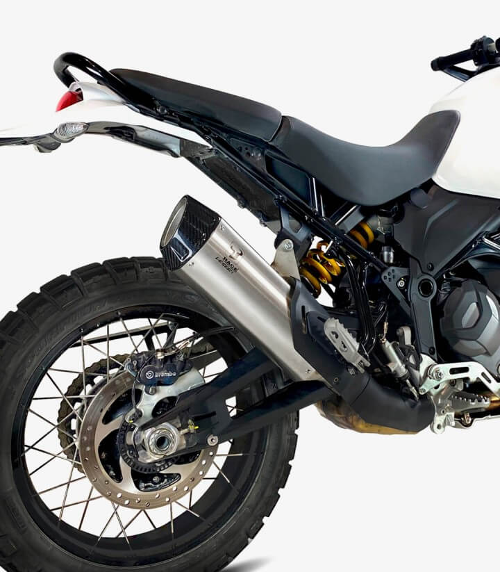 Auspuff BC5047SC IXRACE DESERT Edelstahl für Ducati DesertX / Rally (22-24)