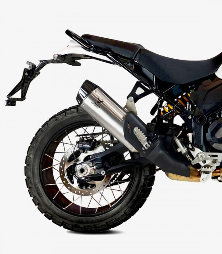 Auspuff BC5047SC IXRACE DESERT Edelstahl für Ducati DesertX / Rally (22-24)