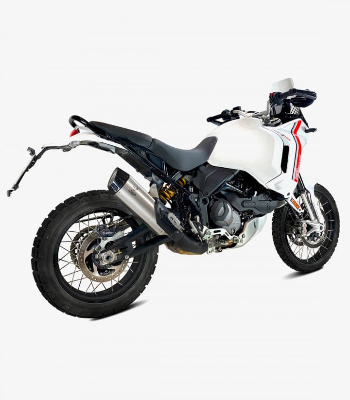 Auspuff BC5047SC IXRACE DESERT Edelstahl für Ducati DesertX / Rally (22-24)