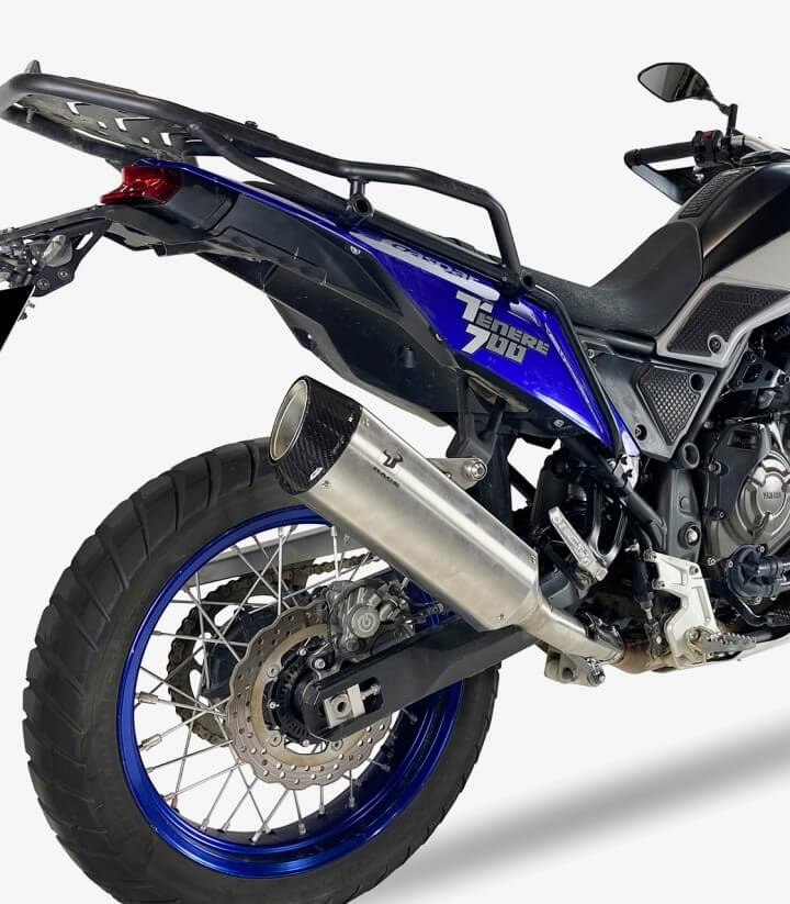 Auspuff BC9067SC IXRACE DESERT Edelstahl für Yamaha Ténéré 700 / World Raid (19-24)