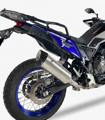 Auspuff BC9067SC IXRACE DESERT Edelstahl für Yamaha Ténéré 700 / World Raid (19-24)