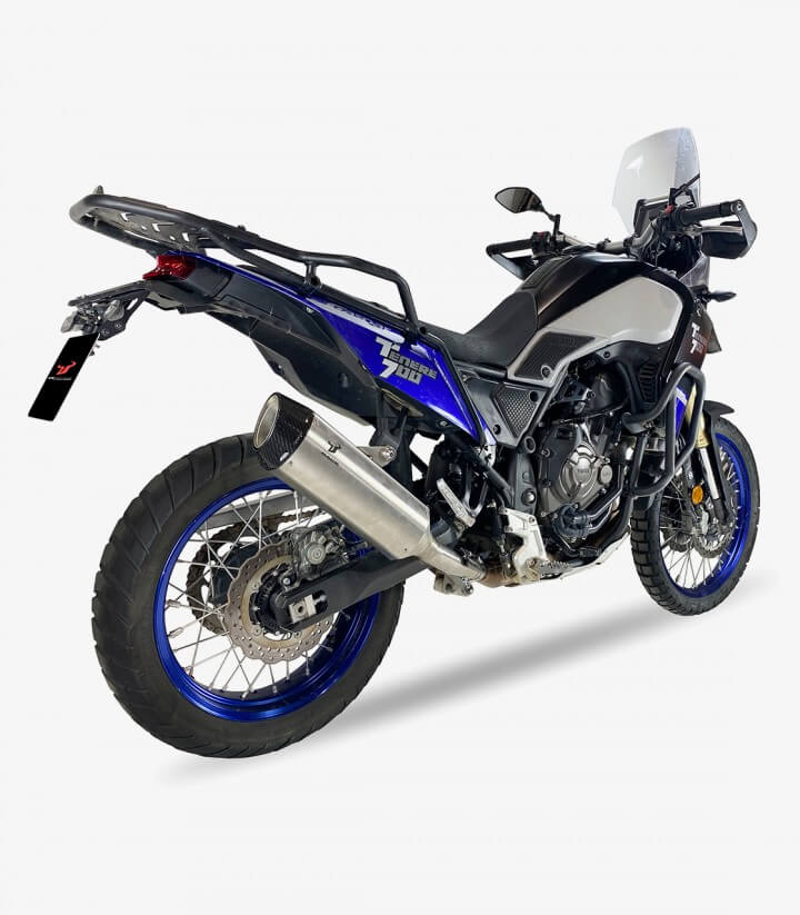 Auspuff BC9067SC IXRACE DESERT Edelstahl für Yamaha Ténéré 700 / World Raid (19-24)