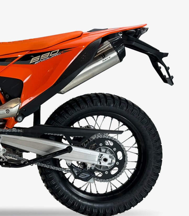 Auspuff BC3077SC IXRACE DESERT Edelstahl für KTM 690 Enduro R (21-24), 690 SMC R (19-24)
