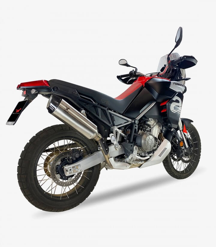 Auspuff BC3076SC IXRACE DESERT Edelstahl für Aprilia Tuareg / Rally 660 (22-25)