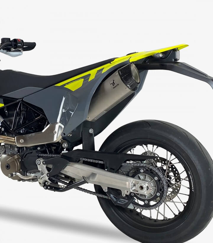 Auspuff BC3073SC IXRACE DESERT Edelstahl für Husqvarna 701 Supermoto (22)