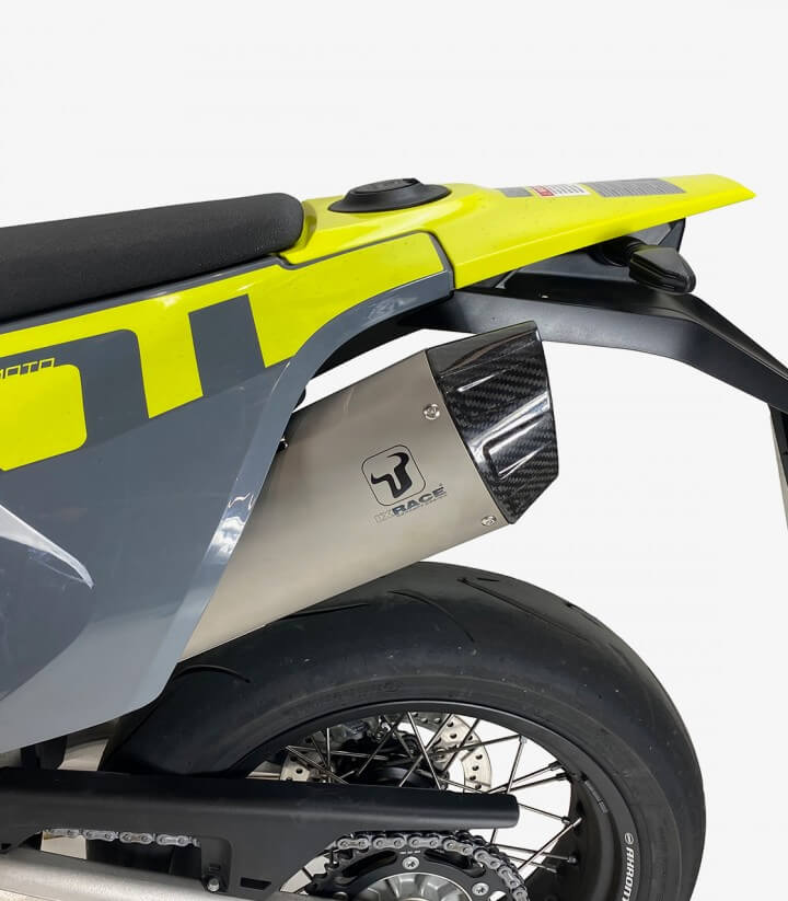 Auspuff BC3073SC IXRACE DESERT Edelstahl für Husqvarna 701 Supermoto (22)