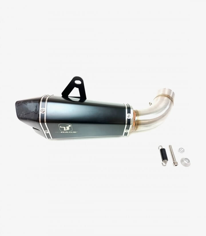 Auspuff MM3084B IXRACE M8 Schwarz für KTM 990 Duke / Duke R (24-26), 990 RC R / Track (25-26)