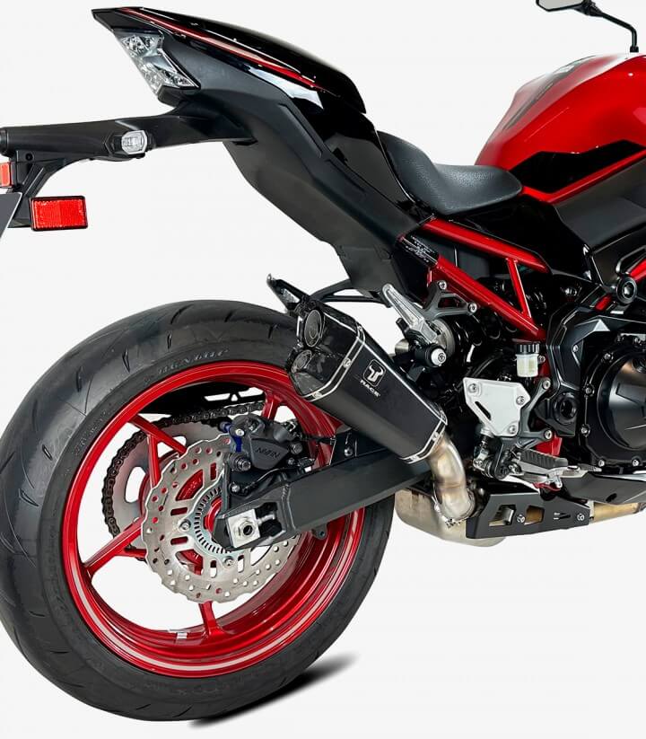Auspuff MK7072B IXRACE M8 Schwarz für Kawasaki Z 900/A2 (16-24)