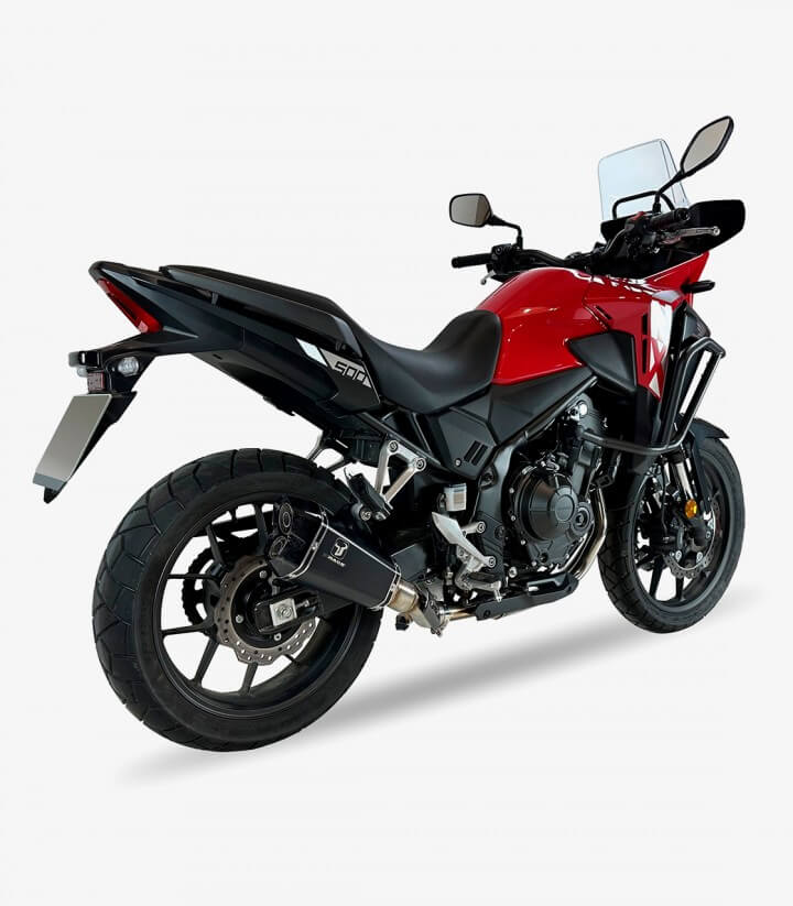 Auspuff MH6037B IXRACE M8 Schwarz für Honda CB 500 Hornet, CBR 500 R, NX500 (24-26)