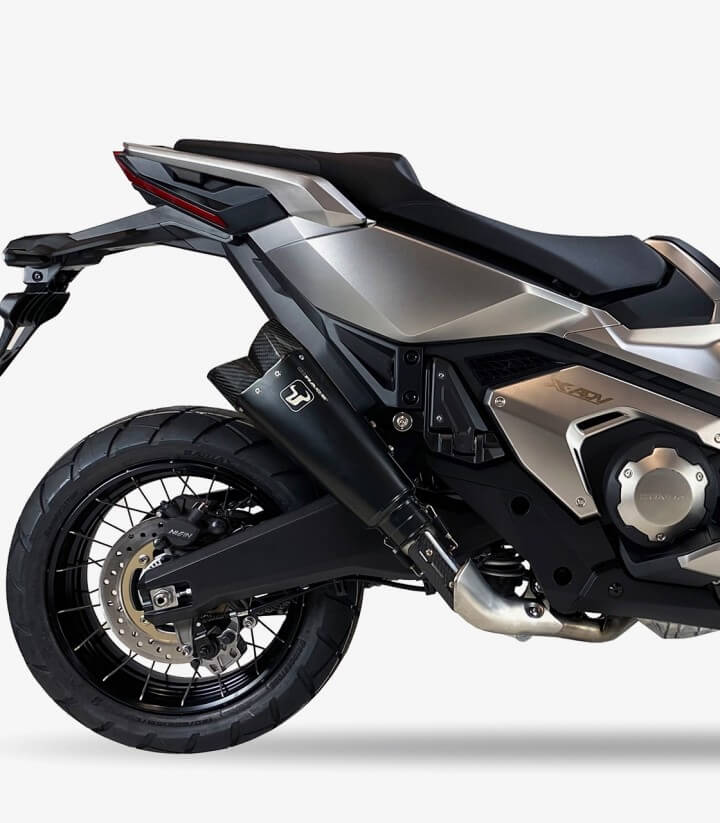 Auspuff WH6259SBX IXRACE M10B Schwarz für Honda Forza 750 (21-24), X-ADV 750 (17-24)