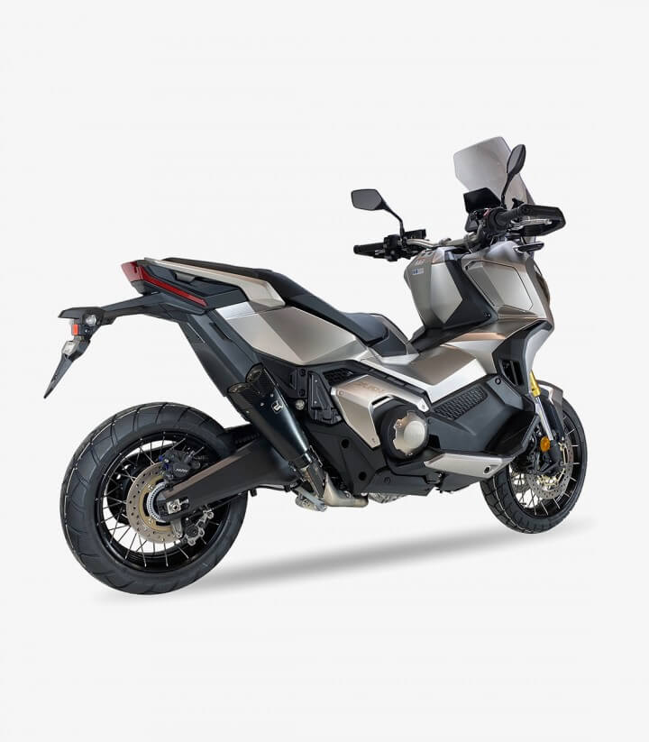 IXRACE WH6259SBX M10B Black Exhaust for Honda X-ADV 750 17-24, Forza 750 21-24