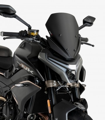 Windschild Puig New Generation Sport CFMOTO 800NK Advanced/Sport (23-26) Mattschwarz 21867J