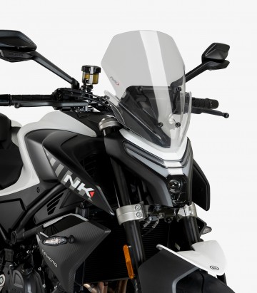 Cúpula Puig New Generation Sport CFMOTO 450 NK (2023 - 2024) Transparente 21866W