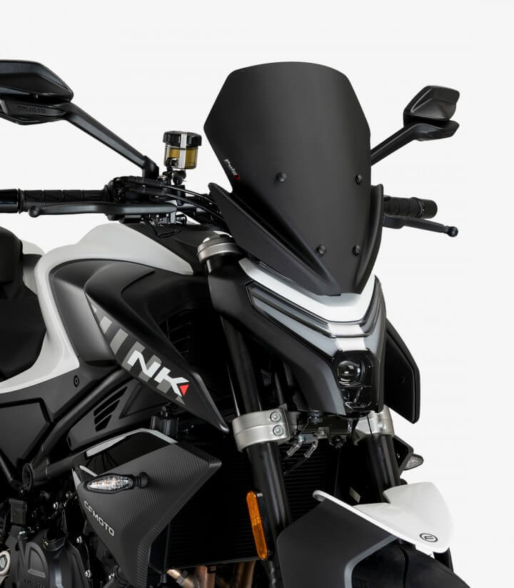 Windschild Puig New Generation Sport CFMOTO 450NK (23-26) Mattschwarz 21866J