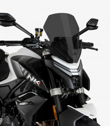 Cúpula Puig New Generation Sport CFMOTO 450 NK (2023 - 2024) Ahumado oscuro 21866F