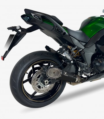 Auspuff BK7294B IXRACE MK1B Schwarz für Kawasaki Ninja 1000 SX (20-24)