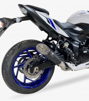 Auspuff BS8262B IXRACE MK1B Schwarz für Suzuki GSR 750 (11-16), GSX-S 750 (17-20)