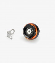 Puig Track Oil Filler Cap Orange 20348T for various Husqvarna, KTM, and Triumph models