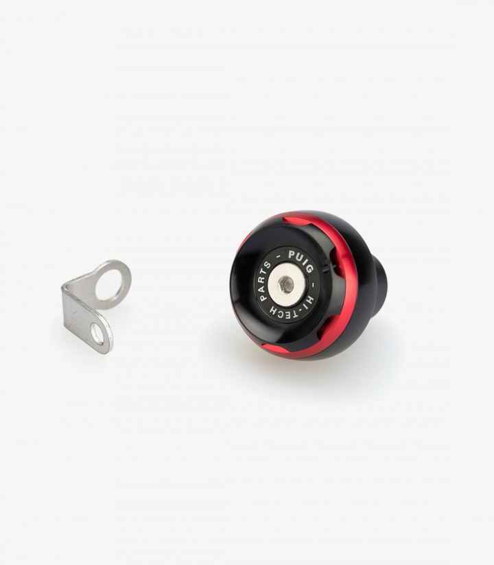 Puig Track Oil Filler Cap Red 20348R for various Husqvarna, KTM, and Triumph models