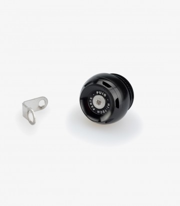 Puig Track Oil Filler Cap Black 20346N for various CFMOTO, Husqvarna, and KTM models