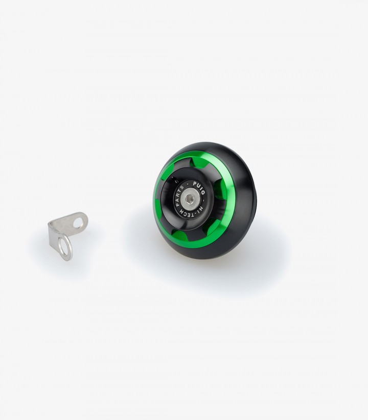 Tapón Cárter Track Puig Verde 20342V para varios modelos de Kawasaki