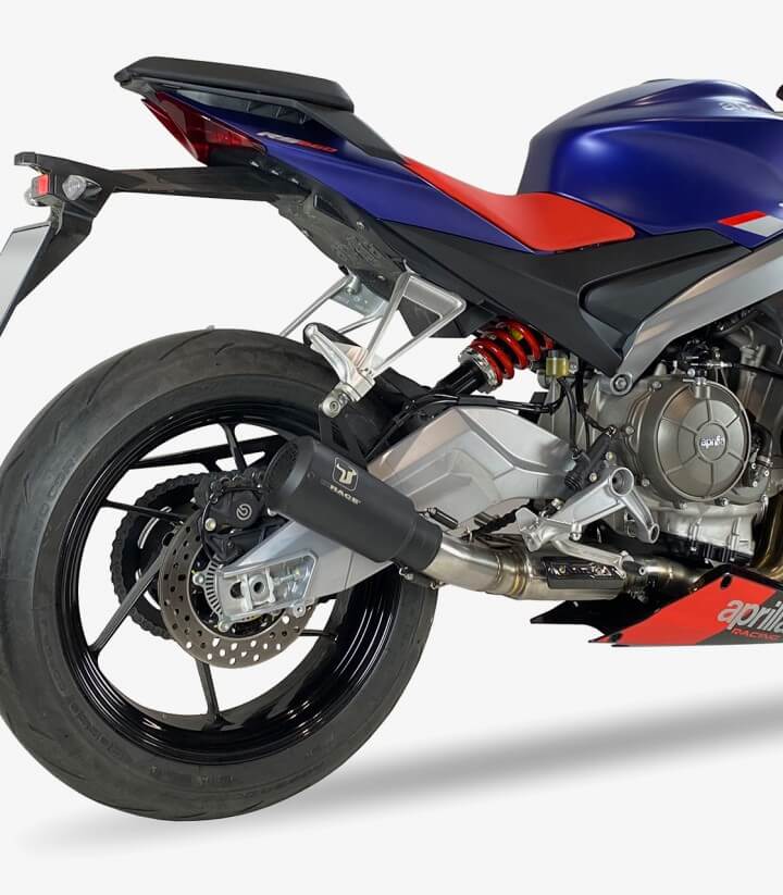 Auspuff AA3275SB IXRACE MK2B Schwarz für Aprilia RS/Tuono 660 Full System (21-24)