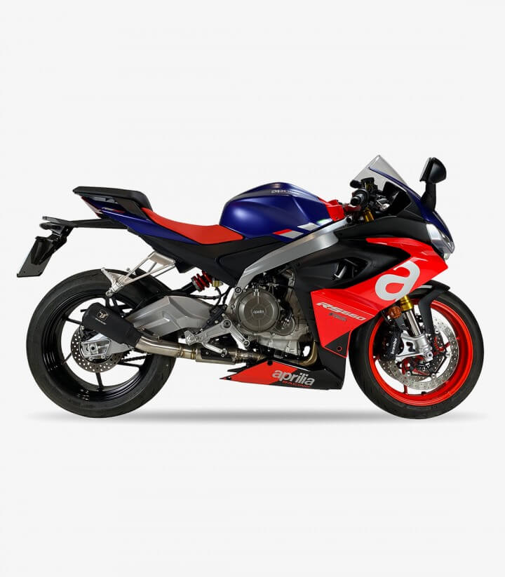 Auspuff AA3275SB IXRACE MK2B Schwarz für Aprilia RS/Tuono 660 Full System (21-24)