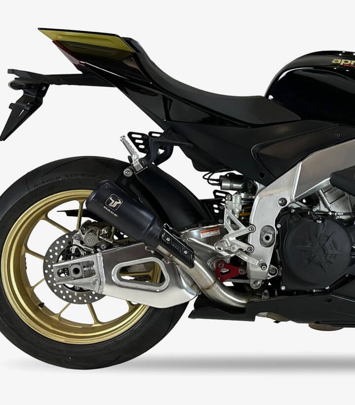Auspuff AA3286SB IXRACE MK2B Schwarz für Aprilia RSV4/Factory 1100, Tuono V4/Factory 1100 Slip-On (21-26)