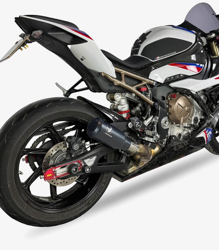 Auspuff AB5283SB IXRACE MK2B Schwarz für BMW S 1000 R / M 1000 R (21-26), S 1000 RR / M 1000 RR (19-26)