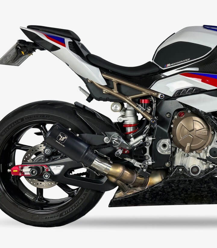 Auspuff AB5283SB IXRACE MK2B Schwarz für BMW S 1000 R / M 1000 R (21-26), S 1000 RR / M 1000 RR (19-26)