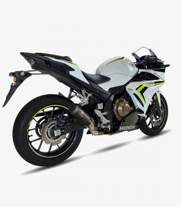 Auspuff AH6236SB IXRACE MK2B Schwarz für Honda CB 500 F/X (19-24), CBR 500 R (19-23)