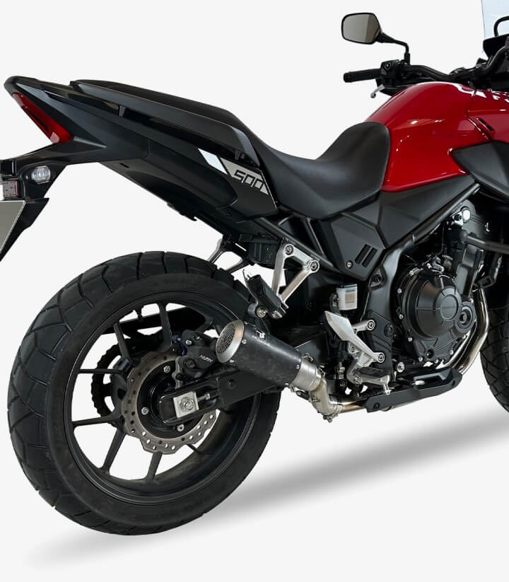 Auspuff AH6237CX IXRACE MK2C Carbon für Honda CB 500 Hornet, CBR 500 R, NX500 (24-26)
