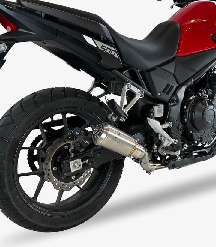Auspuff AH6237S IXRACE MK2 Stahl für Honda CB 500 Hornet, CBR 500 R, NX500 (24-26)